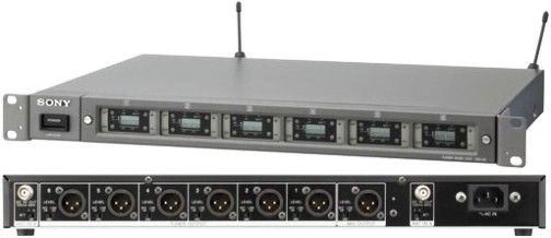 Sony MBX6 Modular UHF Tuner Base Unit, Build-in active antenna 