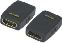 Seco-Larm MC-2201Q ENFORCER Female to Female HDMI Coupler, For joining 2 HDMI cables together, Gold plated contacts for reliability and longer life, Compatible with all 19 pin HDMI cables, supports HDCP (MC2201Q MC 2201Q)  
