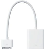 Apple MC552ZM/A iPad Dock Connector to VGA Adapter, Use the iPad Dock Connector to VGA Adapter to connect an iPad to your television, projector, or VGA display (MC552ZMA MC552ZM-A MC552ZM MC-552ZMA) 