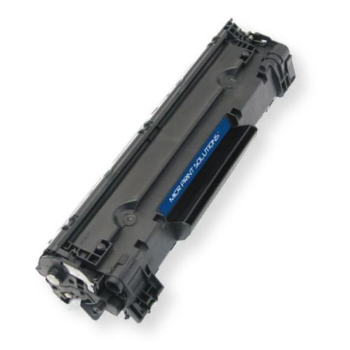 MICR Print Solutions Model MCR35AM Genuine-New MICR Black Toner Cartridge To Replace HP CB435A; Yields 1500 Prints at 5 Percent Coverage; UPC 841992041462 (MCR35AM MCR 35AM MCR-35AM CB 435A M CB-435A M)