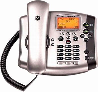 Motorola 519623-001-00 model MD7091 Cordless Phones 5.8 GHz frequency, 2-line capability Expandable, with Digital Answering Machine, Auto-scan, 40 Caller ID memory (51962300100  519623 001 00  MD-7091  MD 7091   MOT-MD7091   MOTMD7091   MOT MD 7091   MD-7091   MOT-MD-7091) 