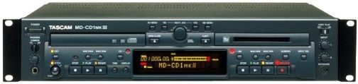 Tascam MD-CD1MKIII Combination MiniDisc Recorder/CD Player, COMMON