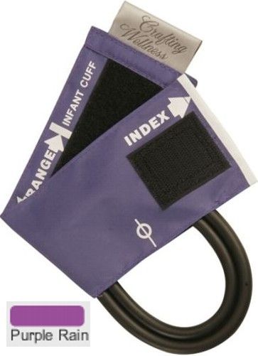 MDF Instruments MDF202041008 Model MDF 2020-410 Infant Double Tube Latex Free Blood Pressure Cuff, Purple Rain (Purple) for use with all MDF Sphygmomanometers and other major branded manual and electronic blood pressure monitors with double tube configuration, EAN 6940211632925 (MDF2020410-08 MDF2020410 MDF-2020-410 MDF2020-410 2020 2020410)