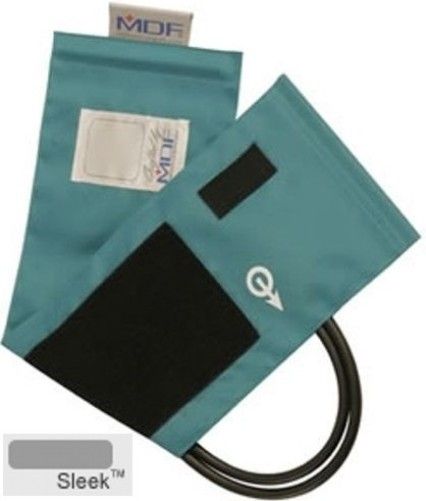 MDF Instruments MDF210045112 Model MDF 2100-451 Adult Single Tube Latex-Free Blood Pressure Cuff, Sleek (Grey) for use with MDF848XP and all other major branded blood pressure systems with single tube configuration, EAN 6940211635742 (MDF2100451-12 MDF2100451 MDF-2100-451 MDF2100-451 2100 2100451)