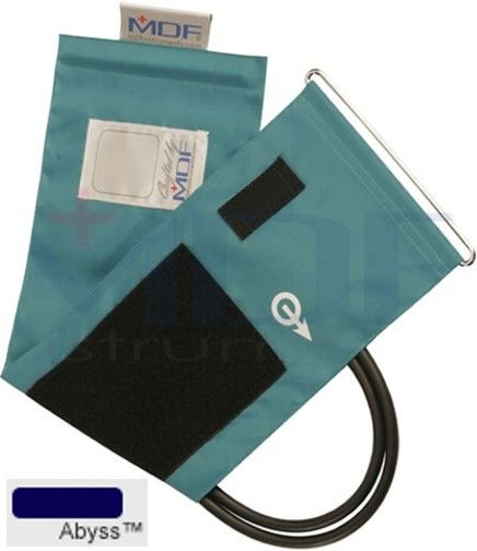 MDF Instruments MDF2100451D04 Model MDF 2100-451D Adult D-Ring Single Tube Latex-Free Blood Pressure Cuff, Abyss (Navy Blue) for use with the MDF848XP Palm Aneroid Sphygmomanometer and other branded manual and electronic/automatic blood pressure monitors, EAN 6940211635919 (MDF2100451D-04 MDF2100451D MDF-2100-451D 2100451D MDF-2100-451 MDF2100-451 2100 2100451)