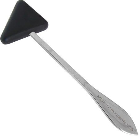 MDF Instruments MDF505XL11 Model MDF 505XL Professional-Grade Taylor 2.0 Hammer, Noir Noir, Weighted triangular mallet provides correct contact resistance for more effective testing of muscle stretch reflexes and is perfectly suited for provoking myotatic responses, obtaining chest sounds, and percussing the abdomen, EAN 6940211612705 (MDF-505XL11 MDF505 XL11 MDF505XL-11 MDF505XL)