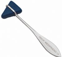 MDF Instruments MDF 505 Taylor Hammer, Designed with a pointed handle tip for eliciting cutaneous and plantar reflexes, Chrome-plated Zinc alloy handle, Black head (MDF-505 MDF 505 MDF505)