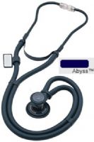 MDF Instruments MDF76704 Model MDF 767 Sprague Rappaport Stethoscope, Abyss (Navy Blue), Ultra-sensitive Adult and Pediatric diaphragms for increased amplification, High-performance dual acoustic tubes & black enamel plating, Full-rotation chestpiece with dual-output acoustic valve stem, EAN 6940211619117 (MDF-76704 MDF767-04 MDF767 04 MDF-767-04) 