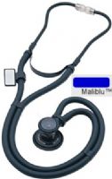MDF Instruments MDF76710 Model MDF 767 Sprague Rappaport Stethoscope, Maliblu (Royal Blue), Ultra-sensitive Adult and Pediatric diaphragms for increased amplification, High-performance dual acoustic tubes & black enamel plating, Full-rotation chestpiece with dual-output acoustic valve stem, EAN 6940211619131 (MDF-76710 MDF767-10 MDF767 10 MDF-767-10) 