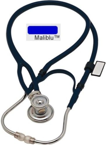 MDF Instruments MDF767X10 Model MDF 767X Two-In-One Tube Deluxe Sprague Rappaport Stethoscope, Maliblu (Royal Blue), Innovative X-configuration tubing optimizes acoustic integrity, Adult and Pediatric diaphragms and attachments for proper diagnosis, Full-rotation chestpiece with dual-output acoustic valve stem, EAN 6940211619537 (MDF-767X10 MDF767X-10 MDF-767X MDF767X) 