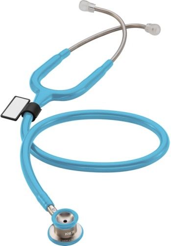 MDF Instruments MDF777I03 Model MDF 777I MD One Infant Stainless Steel Dual-Head Stethoscope, BluBabe (Pastel Blue), Ultra-sensitive diaphragm for superior high-frequency acoustic amplification, Extra large bell crowned with non-chill ring, Handcrafted from premium stainless steel, EAN 6940211620311 (MDF-777I03 MDF777I-03 MDF777I MDF777 MDF-777I-03)