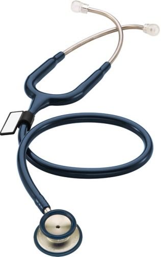 MDF Instruments MDF777I04 Model MDF 777I MD One Infant Stainless Steel Dual-Head Stethoscope, Abyss (Navy Blue), Ultra-sensitive diaphragm for superior high-frequency acoustic amplification, Extra large bell crowned with non-chill ring, Handcrafted from premium stainless steel, EAN 6940211620328 (MDF-777I04 MDF777I-04 MDF777I MDF777 MDF-777I-04)
