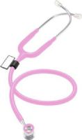MDF Instruments MDF787XP01 Model MDF 787XP Deluxe Infant & Neonatal Stethoscope, Cosmo (Pink), Lightweight infant and neonatal size Dual-Head chestpiece, fitted with the unique raised, Ultra-Thin Fiber Diaphragm and full-rotation Acoustic Valve Stem, is constructed of quality brass with chrome plating, EAN 6940211621035 (MDF-787XP01 MDF787XP-01 MDF787XP MDF787-XP01 MDF787 XP01) 