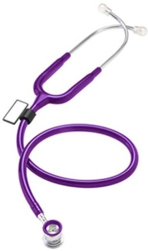 MDF Instruments MDF787XP08 Model MDF 787XP Deluxe Infant & Neonatal Stethoscope, Purple Rain (Purple), Lightweight infant and neonatal size Dual-Head chestpiece, fitted with the unique raised, Ultra-Thin Fiber Diaphragm and full-rotation Acoustic Valve Stem, is constructed of quality brass with chrome plating, EAN 6940211620946 (MDF-787XP08 MDF787XP-08 MDF787XP MDF787-XP08 MDF787 XP08)