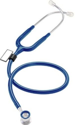MDF Instruments MDF787XP10 Model MDF 787XP Deluxe Infant & Neonatal Stethoscope, Maliblu (Royal Blue), Lightweight infant and neonatal size Dual-Head chestpiece, fitted with the unique raised, Ultra-Thin Fiber Diaphragm and full-rotation Acoustic Valve Stem, is constructed of quality brass with chrome plating, EAN 6940211620960 (MDF-787XP10 MDF787XP-10 MDF787XP MDF787-XP10 MDF787 XP10)