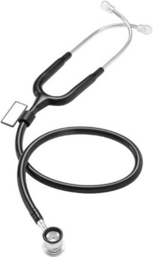 MDF Instruments MDF787XP11 Model MDF 787XP Deluxe Infant & Neonatal Stethoscope, Noir Noir (Black), Lightweight infant and neonatal size Dual-Head chestpiece, fitted with the unique raised, Ultra-Thin Fiber Diaphragm and full-rotation Acoustic Valve Stem, is constructed of quality brass with chrome plating, EAN 6940211620977 (MDF-787XP11 MDF787XP-11 MDF787XP MDF787-XP11 MDF787 XP11)