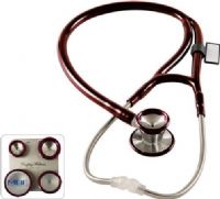 MDF Instruments MDF797CC17 Model MDF 797CC ProCardial C3 Critical Cardiac Care Edition Stethoscope, Napa (Burgundy), Handcrafted stainless steel dual-head chestpiece is precisely machined and hand polished for the highest performance and durability, SoundTight GLS technology to seal in sound, EAN 6940211616178 (MDF-797CC17 MDF797-CC17 MDF797 CC17 MDF797CC-17 MDF797CC 17) 