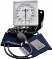 MDF Instruments MDF84004 Model MDF 840 Desk & Wall Aneroid Sphygmomanometer, Abyss (Navy Blue),To reduce the parallax effect and achieve accurate viewing at all angles, the large Scale is imprinted with black-bold dials and pressed with a raised outer rim, EAN 6940211628515 (MDF-84004 MDF840-04 MDF840 MDF-840-04 MDF 84004) 