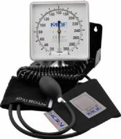 MDF Instruments MDF84011 Model MDF 840 Desk & Wall Aneroid Sphygmomanometer, Noir Noir (Black),To reduce the parallax effect and achieve accurate viewing at all angles, the large Scale is imprinted with black-bold dials and pressed with a raised outer rim, EAN 6940211628522 (MDF-84011 MDF840-11 MDF840 MDF-840-11 MDF 84011) 