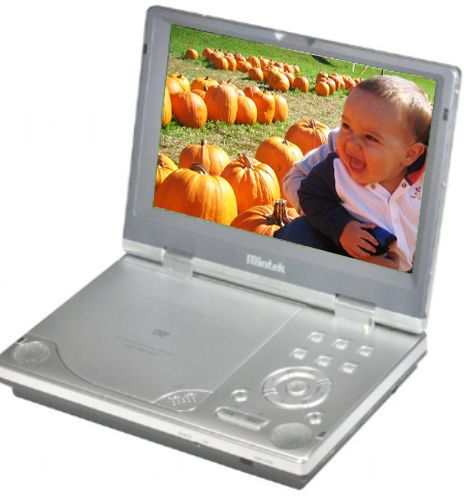 Mintek MDP-1815 Portable DVD Payer 8.5-Inch TFT Widescreen Monitor, DVD, CD, CD-R/RW, and MP3 encoded CD playback, Coaxial output and AV inputs, Built-in anti-shock system, Built-in stereo speakers, Coaxial output, AV input/output (MDP1815 MDP 1815 MD-P1815)