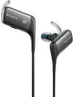 Sony MDR-AS600BT/B Sport Bluetooth In-ear Headphones, Black, Frequency Response 20-20000Hz, Volume control, Ultra small & simple 1 button headset for urban lifestyles, Built-in microphone for hands-free calls, Splashproof design for all-weather listening, Easy Bluetooth connectivity with NFC One-touch, UPC 027242882263 (MDRAS600BTB MDR-AS600BT-B MDR-AS600BTB MDR-AS600BT) 