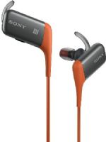 Sony MDR-AS600BT/D Sport Bluetooth In-ear Headphones, Orange, Frequency Response 20-20000Hz, Volume control, Ultra small & simple 1 button headset for urban lifestyles, Built-in microphone for hands-free calls, Splashproof design for all-weather listening, Easy Bluetooth connectivity with NFC One-touch, UPC 027242885189 (MDRAS600BTD MDR-AS600BT-D MDR-AS600BTD MDR-AS600BT) 