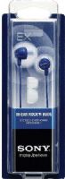 Sony MDR-EX10LP/DBL EX-Series In-Ear Rock'n Buds Stereo Headphones, Dark Blue, 100 mW (IEC) Power Handling Capacity, Frequency Response 8 - 22000 Hz, Impedance 16 ohms at 1 kHz, Sensitivity 100 dB/mW, Super-light in-the-ear design, High quality 9mm driver units, Neodymium magnet for powerful sound, UPC 027242815278 (MDREX10LPDBL MDR-EX10LPDBL MDR-EX10LP-DBL MDR-EX10LP MDREX10DBL) 