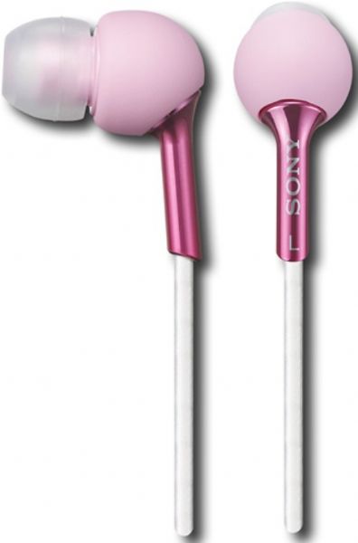 Sony Earphones Pink