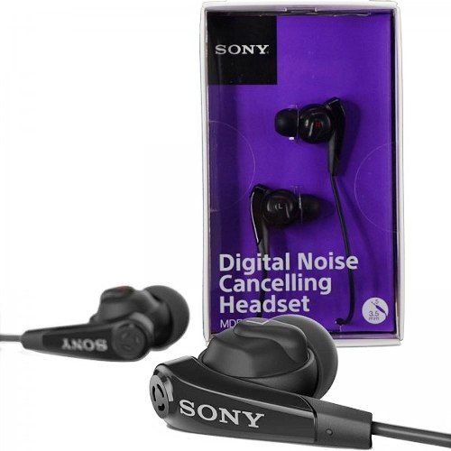 Sony MDR-NC31EM/B Digital Noise Cancelling Headset, Black, Optimised for Xperia Z3, Xperia Z2 and Xperia Z2 tablet, Frequency response 20Hz  20000Hz, Nominal Impedance 31 Ohm, 13.5 mm dynamic speaker, Effectively block out engine & other noises around you, High-comfort fit earbuds, Gives full-range audio with deep bass, UPC 095673857457 (MDRNC31EMB MDR-NC31EM-B MDR-NC31EMB MDR-NC31EM)