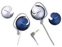 Sony MDRQ22LP w.ear Headphones Interchangeable Silver & Blue Caps (MDR Q22LP MDR-Q22LP) 
