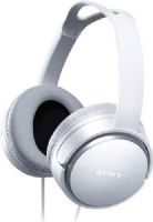Sony MDR-XD150/W Closed-back Overhead Stereo Headphones, White, 40mm driver unit, 1000 mW (IEC) Maximum Input Power, Frequency 12 - 22000Hz, Sensitivity 100 dB/mW, Impedance 32 ohms (1 kHz), Long stroke diaphragm for dynamic, movie-quality sound, Parallel link free-adjustable headband, Urethane leather ear pads, 2m Cord length, Weight 160g, UPC 027242866768 (MDRXD150W MDRXD150/W MDR-XD150-W MDR-XD150) 