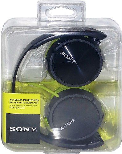 Sony MDR-ZX310H ZX Series Stereo Headphones, Grey; 1000W Capacity; Lightweight, folding design for ultimate music mobility; 1.18