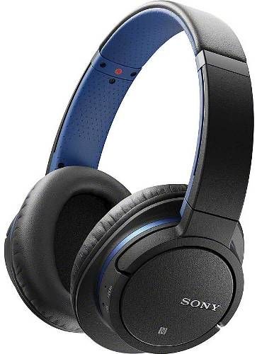 Sony MDR-ZX770BN/L Noise Cancelling Bluetooth Headphones, Blue; Simplified Bluetooth connectivity with NFC One-touch; Ultra-clear Digital Noise Cancelling technology, 13 hours of battery life; Frequency Response 822000 Hz; Sensitivities 98 dB/mW; Impedance 23 Ohms (POWER ON) (Wired), 50 Ohms (POWER OFF) (Wired); UPC 027242885707 (MDRZX770BNL MDR-ZX770BN-L MDR-ZX770BNL MDR-ZX770BN MDRZX770NL)