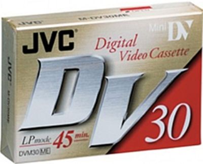 JVC M-DV30ME Digital Mini DV Video Cassette, 30 minutes recording time, ME Tape Technology with ultra fine cobalt coating (MDV30ME M DV30ME MD-V30ME MDV-30ME)