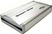 Bytecc ME-350V4-ISA-SL Aluminum 3.5" HDD Smart Drive Enclosure, Silver, USB 2.0 Connection, Fitting for 3.5" SATA I, II HDD, Aluminum external enclosure will cool down 3.5" HDD easily, Allows device hot-swapping (Plug and Play), IDE+SATA To USB Support Up to 750GB IDE, 2000GB SATA, Red/Blue flashing LED light (ME350V4ISASL ME350V4-ISA-SL ME-350V4-ISA ME-350V4 ME350V4-ISASL) 