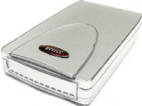Bytecc ME-720U2F Model ME-720 3.5" HDD External Enclosure with Fan, Silver, USB 2.0 & Firewire Connection, Fitting for 3.5" IDE HDD, Work with both PC and Mac, Plug and Play, Hot-swappable connection, Support up to 750GB "IDE" HDD, With 30Watt External Power Supply, 3 feet A-male to B-male USB cable (ME720U2F ME 720U2F ME-720-U2F ME720) 