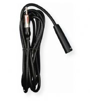 Metra Model 44EC96 96" AM/FM Extension Cable with Built In Capacitor; Extension Cable; 96" long; Built In Capacitor; UPC 086429007400 (44EC96 96" AM FM EXTENSION CABLE BUILT IN CAPACITOR METRA 44EC96 METRA-44EC96 METRA44EC96) 