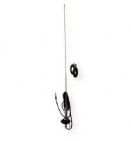 Metra Model 44US71 31" AM/FM 1 Section Stainless Steel Antenna with 180 Degrees Swivel Ball Mount; Stainless Spring; 96" Detachable Coaxial Cable With Connector; UPC 086429029433 (44US71 31" 1 SECTION STAINLESS STEEL ANTENNA 180 DEG SWIVEL BALL MOUNT METRA 44US71 METRA-44US71 METRA44US71) 