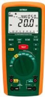 Extech MG320-NIST CAT IV Insulation Tester/TRMS Multimeter, 20 GOhms, includes Traceable Certificate; Measure Insulation Resistance to 20GOhms; 5 Test Voltage ranges; Polarization Index (PI) and Dielectric Absorption Ratio measurements (DAR); Low Resistance measurement with Zero function; Programmable Timer feature sets the duration of test; UPC: 793950383230 (EXTECHMG320NIST EXTECH MG320-NIST TESTER MULTIMETER CERTIFICATE) 