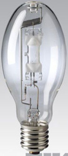 Eiko MH200/U model 49529 Metal Halide Light Bulb, 200 Watts, Clear Coating, 8.3/211.2 MOL in/mm, 15000 Avg Life, 21000 Approx Initial Lumens, 16800 Approx Mean Lumens, ED-28 Bulb, E39 Mogul Screw Base, 5.00/127.0 LCL in/mm, 4000 Color Temperature Degrees of Kelvin, M136 ANSI Ballast, 65 CRI, Universal Burning Position, UPC 031293495297 (49529 MH200U MH200-U MH200 U EIKO49529 EIKO-49529 EIKO 49529)