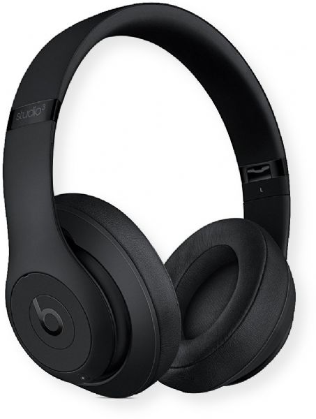 Beatsbydre MHAJ2 Beats Studio3 Wireless Headphones; Black; Pure Adaptive Noise Canceling (Pure ANC) actively blocks external noise; Real time audio calibration preserves a premium listening experience; Up to 22 hours of battery life enables full featured all day wireless playback; UPC 888462909747 (MHAJ2 MHAJ-2 MHAJ2BEATS BEATS3-MHAJ2 MHAJ2-BEATS MHAJ2-STUDIO3)