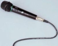Oklahoma Sound MIC-2 Dynamic Unidirectional Microphone with 9’ Cable, Allows you to get your point across with minimal effort, Metallic looking handle is a stylish accent to this functional offering, Has a user-friendly design and works well with most OSC lecterns and other equipment (MIC2 MIC 2) 
