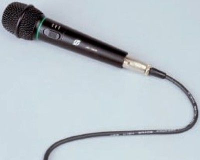 Oklahoma Sound MIC-2 Dynamic Unidirectional Microphone with 9 Cable, Allows you to get your point across with minimal effort, Metallic looking handle is a stylish accent to this functional offering, Has a user-friendly design and works well with most OSC lecterns and other equipment (MIC2 MIC 2)