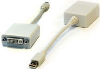 Bytecc MIDP-DVI005 Mini DisplayPort to DVI-D 0.5ft (6") Adaptor, Mini displayport 1.1a input and DVI-D output, Support DVI highest video resolution 1080p, Supports DVI 225MHz/2.25Gbps per channel (6.75 Gbps all channel) badwidth, Support DVI 12bit per channel (36bit all channel) deep color, Powered from Mini displayport source (MIDPDVI005 MIDP DVI005) 
