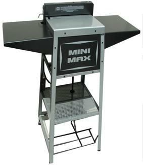 Tamerica Minimax Punching Machine, Maximum capacity 25 sheets of 20lb paper, Foot pedal control (MINI-MAX)