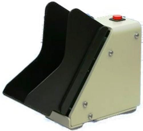 Shear Tech MJ-1000 Automatic Check Jogger, Jogging tray holds up to 250 checks, Very small size (2.8