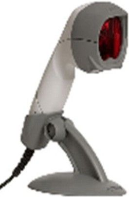 Honeywell MK3780-71A38 Model MS3780 Omnidirectional Laser Scanner with Stand, Low Speed USB Cable, No Power Supply and Documentation, Light gray, Scan Pattern 5 fields of 4 parallel lines, Button activated single line, Scan Speed 1,333 scan lines per second/Single line 67 scan lines per second (MK378071A38 MK3780 71A38 MK-3780 MS-3780 MS 3780)