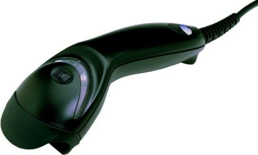Honeywell MK5145-31A40 Eclipse 5145 Single-Line Laser Scanner with CodeGate, USB-IBM 468x/469x Cable, Manual and No Stand, Black, 72 scan lines per second, Scan Angle Horizontal 50, 35% minimum reflectance difference, Pitch 68, Skew 52, Reads standard 1D and GS1 DataBar symbologies (MK514531A40 MK5145 31A40 MK-5145 MS5145 MS 5145 MS-5145)