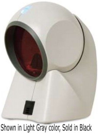 Honeywell MK7120-31A38 Model MS7120 Orbit Hands-free General Purpose Omnidirectional Laser Scanner with Mounting plate, Low speed USB, 2.8m (9.2') straight USB Type A cable and Documentation, Black, Scan Pattern Omnidirectional 5 fields of 4 parallel lines, 1120 scan lines per second (MK712031A38 MK7120 31A38 MK-7120 MK 7120 MS-7120 MS 7120)