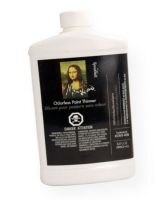 Mona Lisa ML190032CN Odorless Thinner 32 oz (Canadian Labeling); A versatile, multi-purpose thinner for use on all types of oil paints, varnishes, and enamels; This product is a brush accessory and degreaser; Preferred for its low odor and low toxic levels; Spill-proof, shatter-proof packaging; Labeled for Canada; Shipping Weight 1.6 lb; Shipping Dimensions 2.5 x 4.5 x 8.00 in; UPC 081093190328 (MONALISAML190032CN MONALISA-ML190032CN ML190032CN  ARTWORK) 